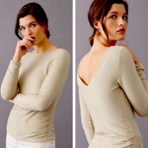 Anthropologie NWT RheaBoat Neck Top